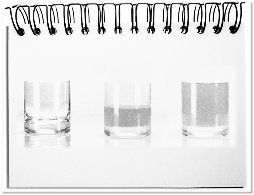 Das Glas - die ideale Metapher für eine Botschaft